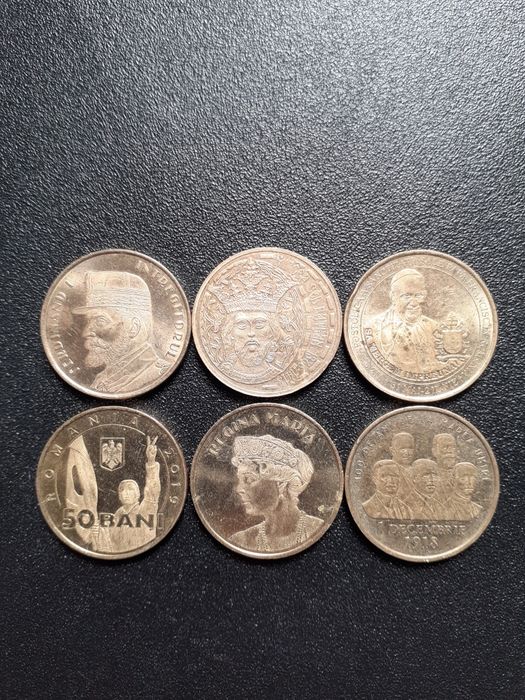 Monede 50 bani de colecție