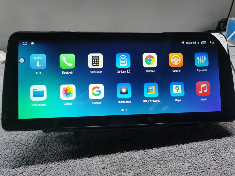 Navigatie Android Mercedes Smart For Two 12.3 inch octacore 4/64GB