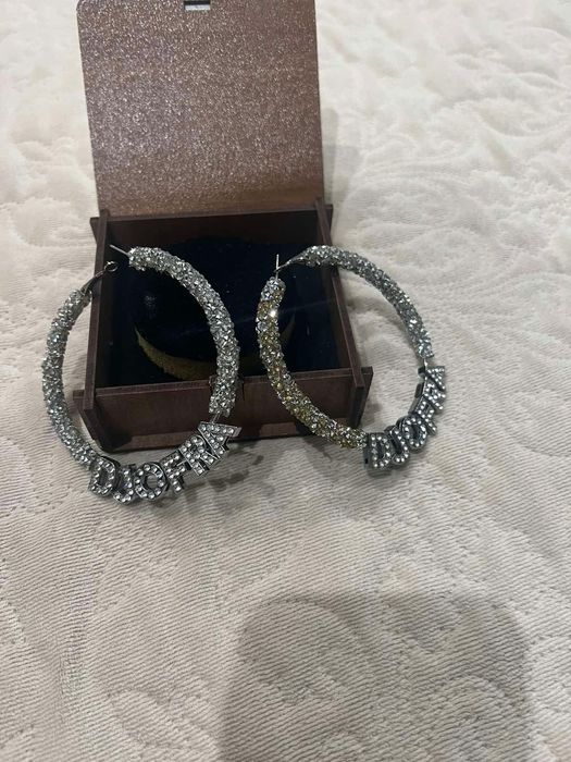 Обеци Джофра сребърни