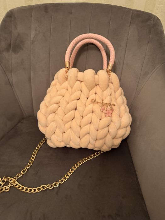 ръчно плетена чанта