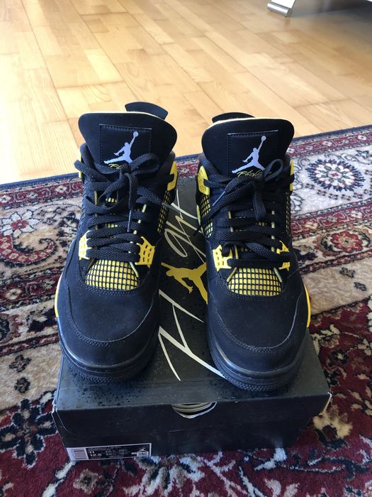 Jordan 4 Retro Yellow Thunder 45