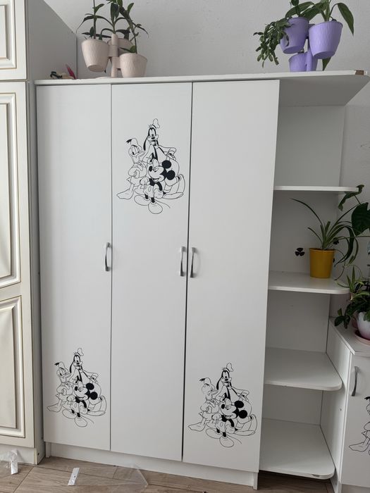 Детский шкаф диван