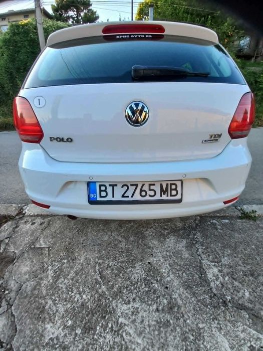 VW Polo 1.4 бял автоматик
