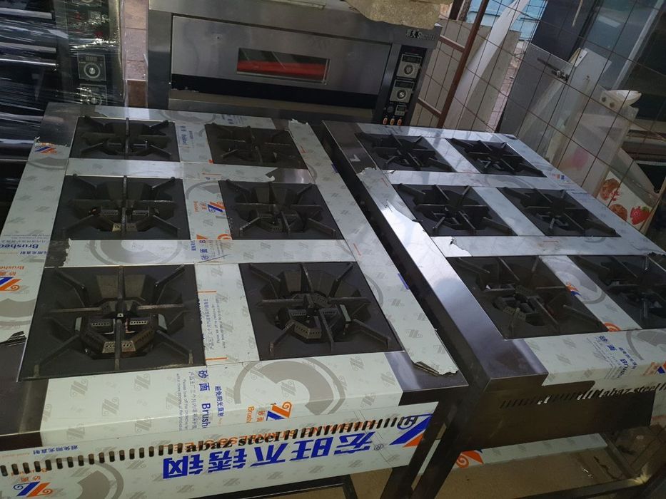 Gaz plita 6 kuzli katta kichik xarxil turidan bor garantiya 1yil