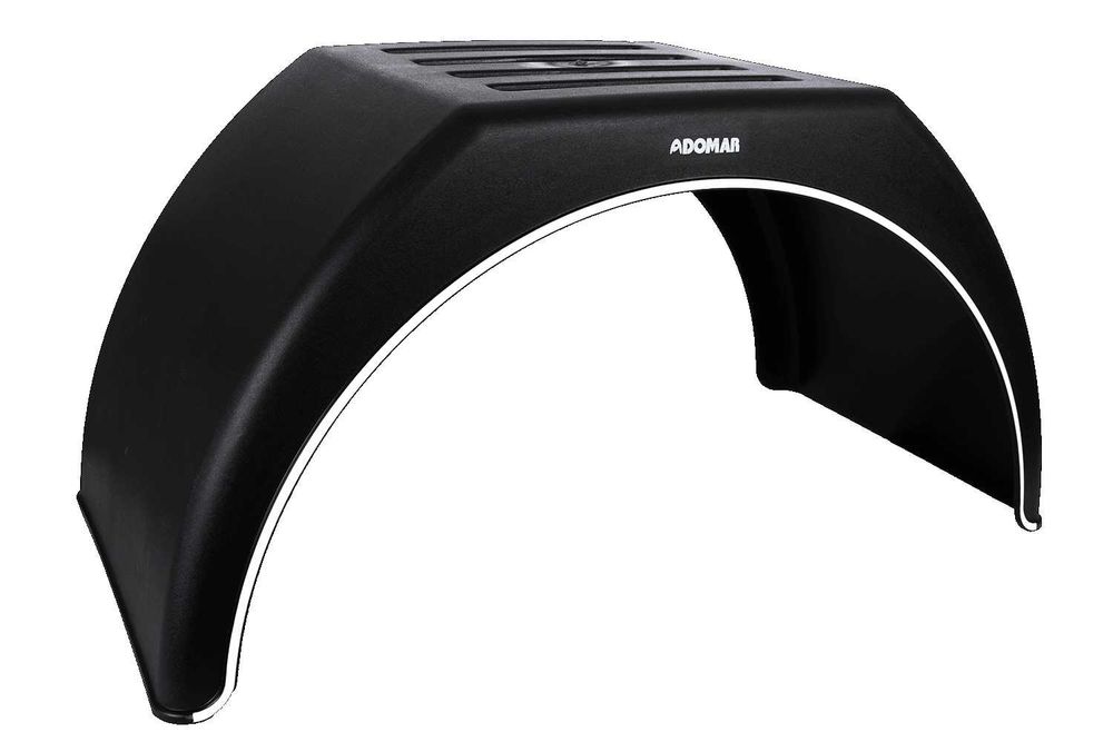 Калник двойна гума 14-16" цола тип трапец с бял кант 450х1480х880х400