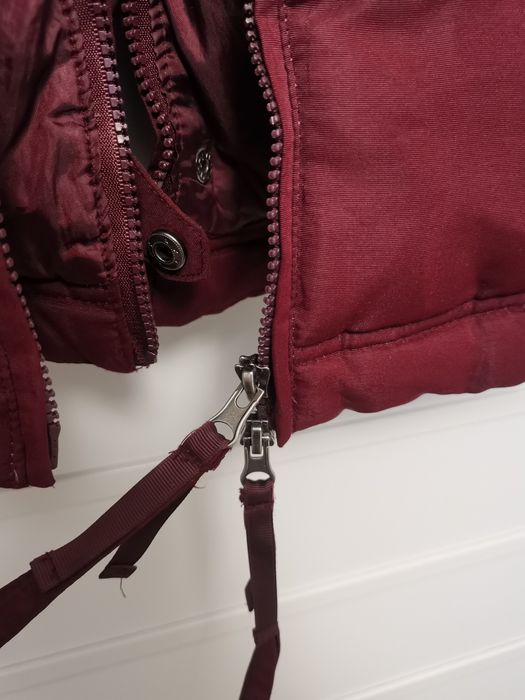 Дамска зимна шуба Mila с пух и пера, М