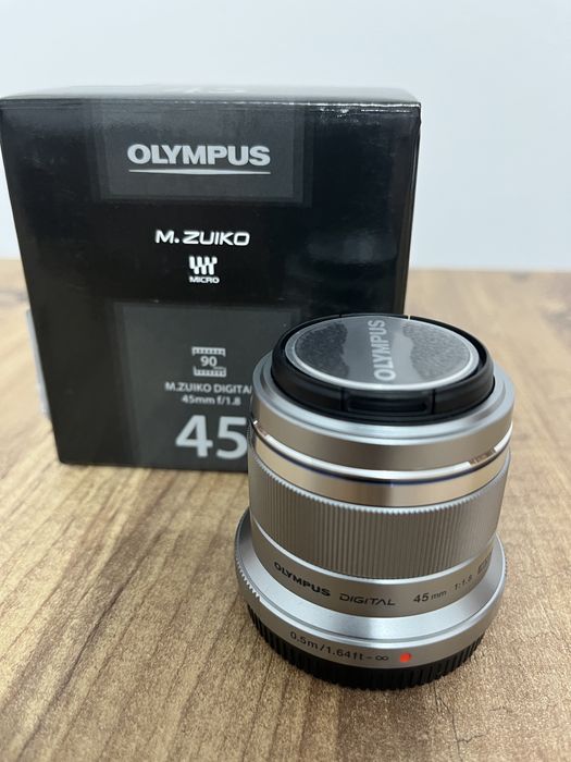 Obiectiv MFT Olympus M Zuiko 45mm F1.8
