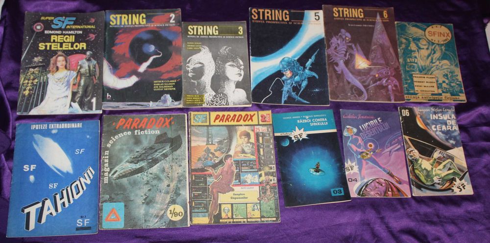 lot 115 reviste science fiction anticipatia helion jurnalul sf paradox