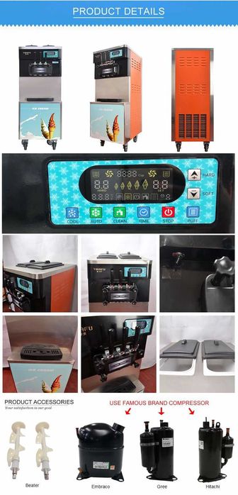 Frezer Muzqaymoq aparati