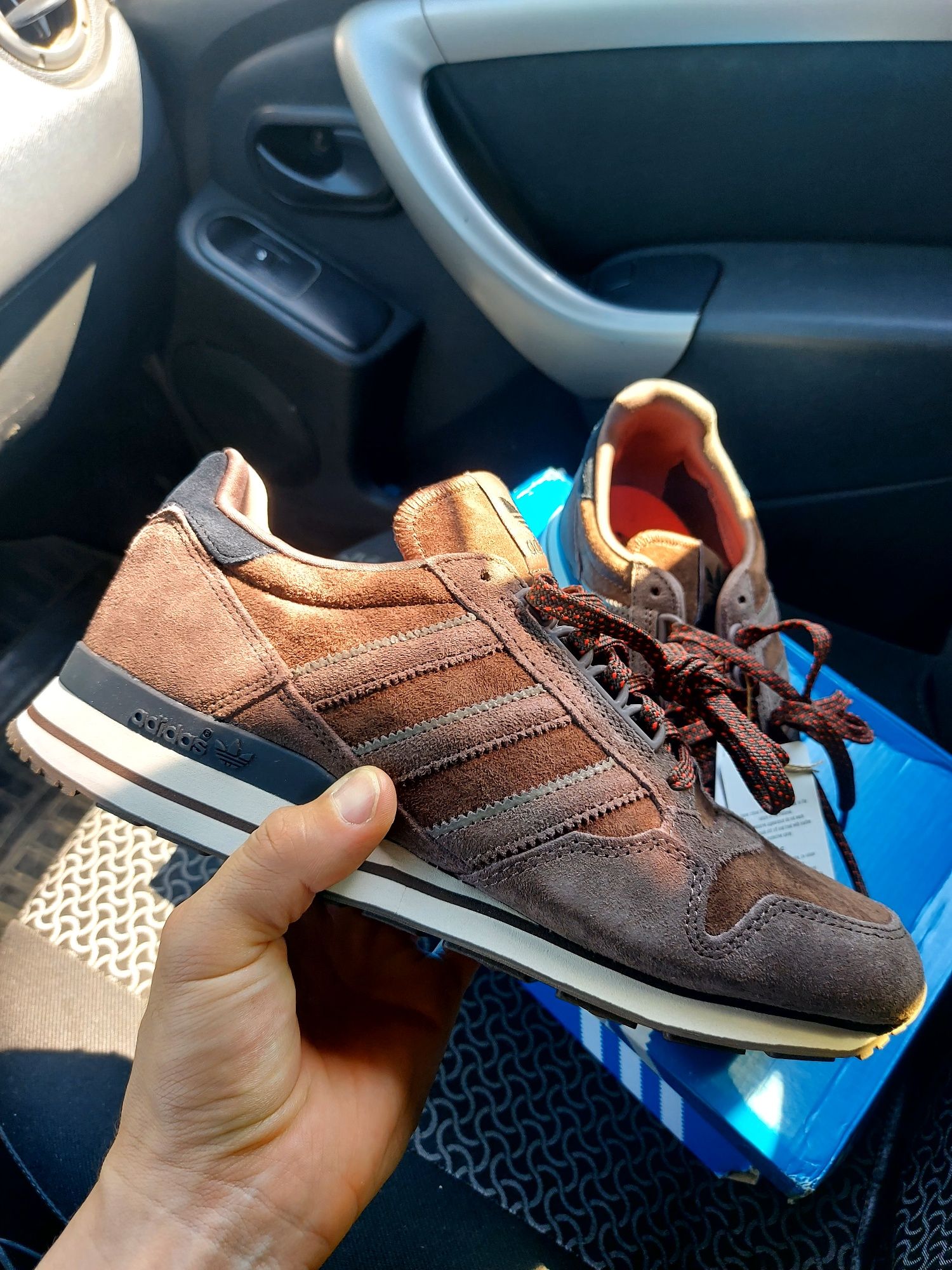 Adidas zx hot sale 500 rust brown