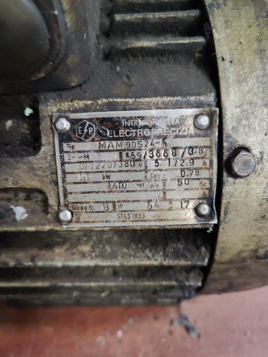 Motor trifazic 1.1kw