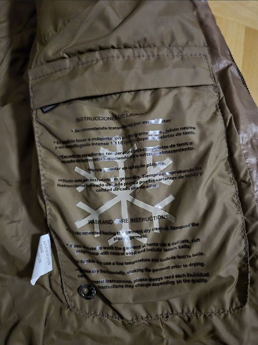 Geacă Premium Zara, Puf și pene naturale, Călduroasă - S