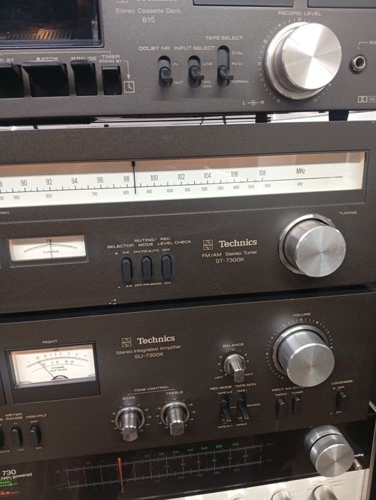 Винтидж сет TECHNICS su-7300 st-7300 rs-615