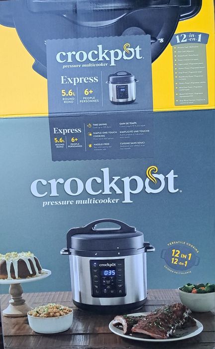 Crockpot pressure multicooker express 5,6 litri (air fryer)