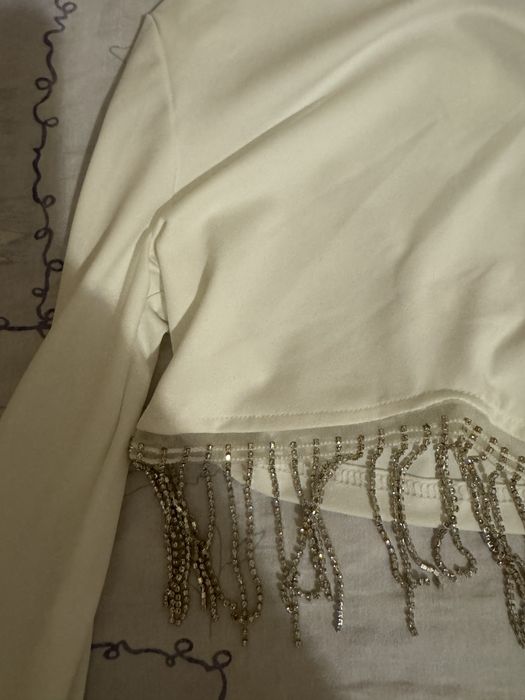 Бял парти комплект