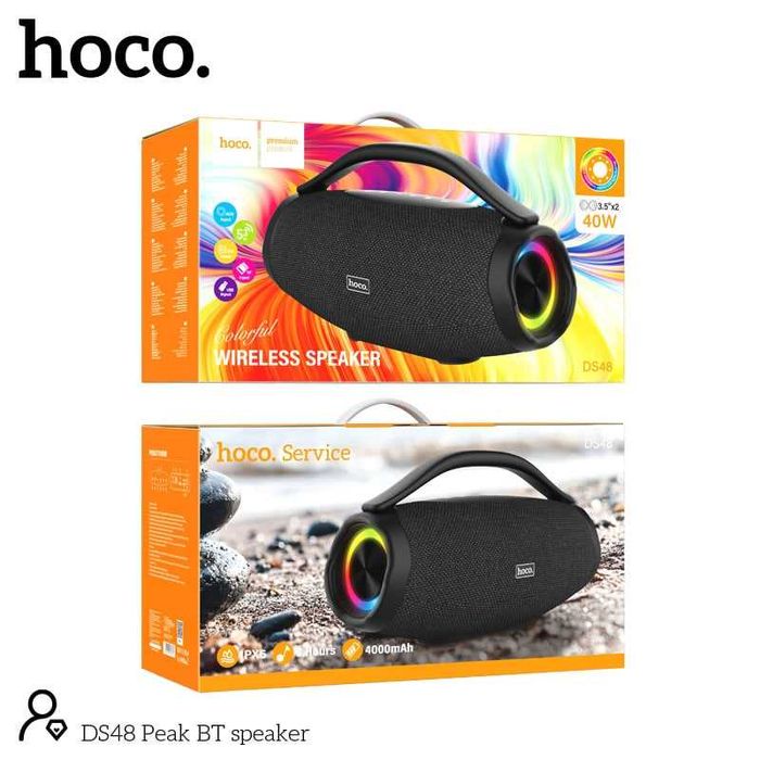 Портативная колонка Hoco DS48 Peak BT 9 часов работы. Есть доставка