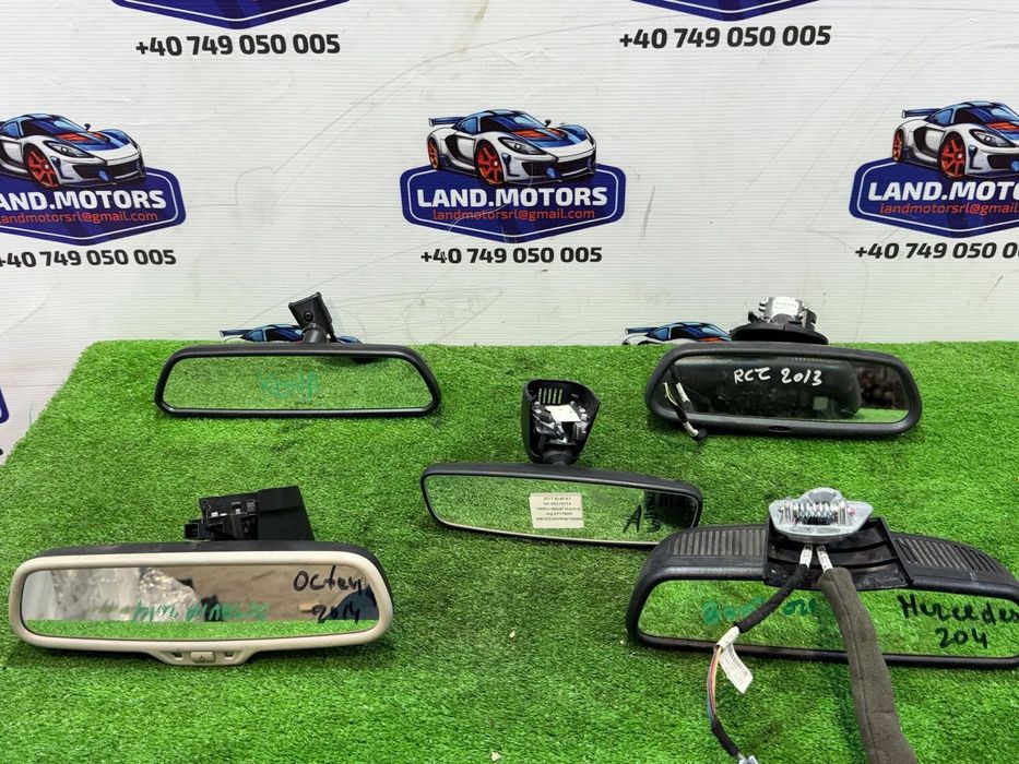 OGLINDA RETROVIZOARE INTERIOR 4 BUC SKODA OCTAVIA 3 2.0 DIESEL 2014 2013-2016 / HYUNDAI KONA 1.0 BENZINA 2019 2018-2021 / AUDI A3 8V SPORTBACK 2.0 DIESEL 2017 2012-2020 / MERCEDES BENZ C-CLASS W204 2007-2015 /