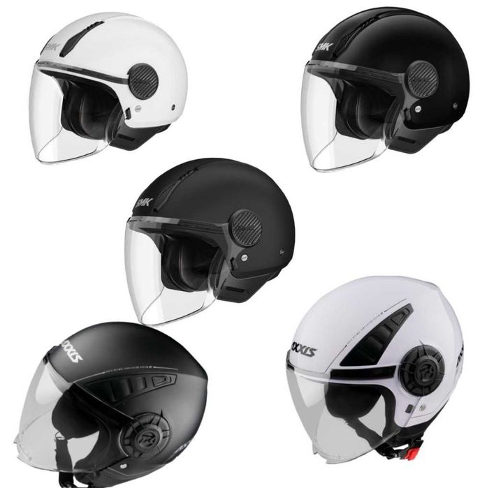 Casca scuter open face SMK / Axxis