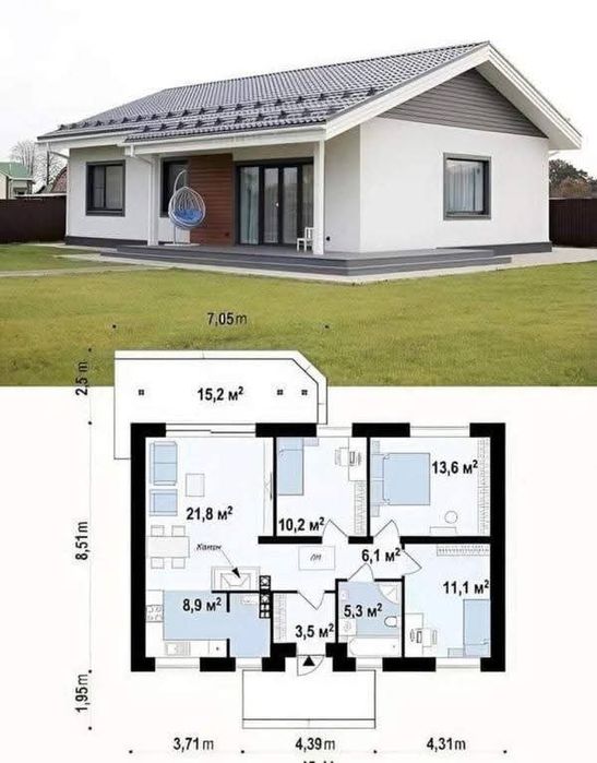 Case din structura metalica si panouri sandwich termoizolante