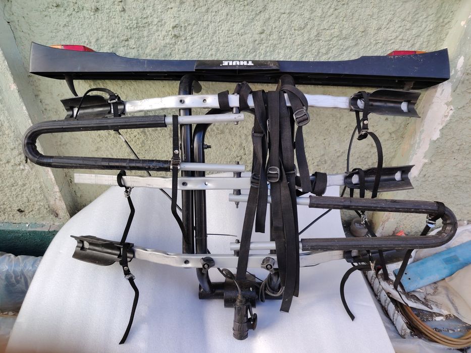 Portbagaj pe carlig 3 biciclete Thule