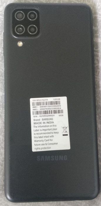 Samsung M12 kafolati 1 yil