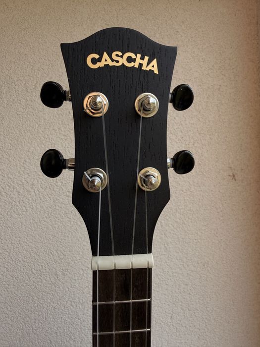 Укулеле Cascha HH2305 Tenor Black със калъф – като ново