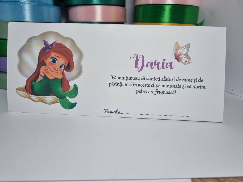 Invitații evenimente / invitații botez / invitații nunta / plicuri bani / marturii magnetice botez - LA COMANDA