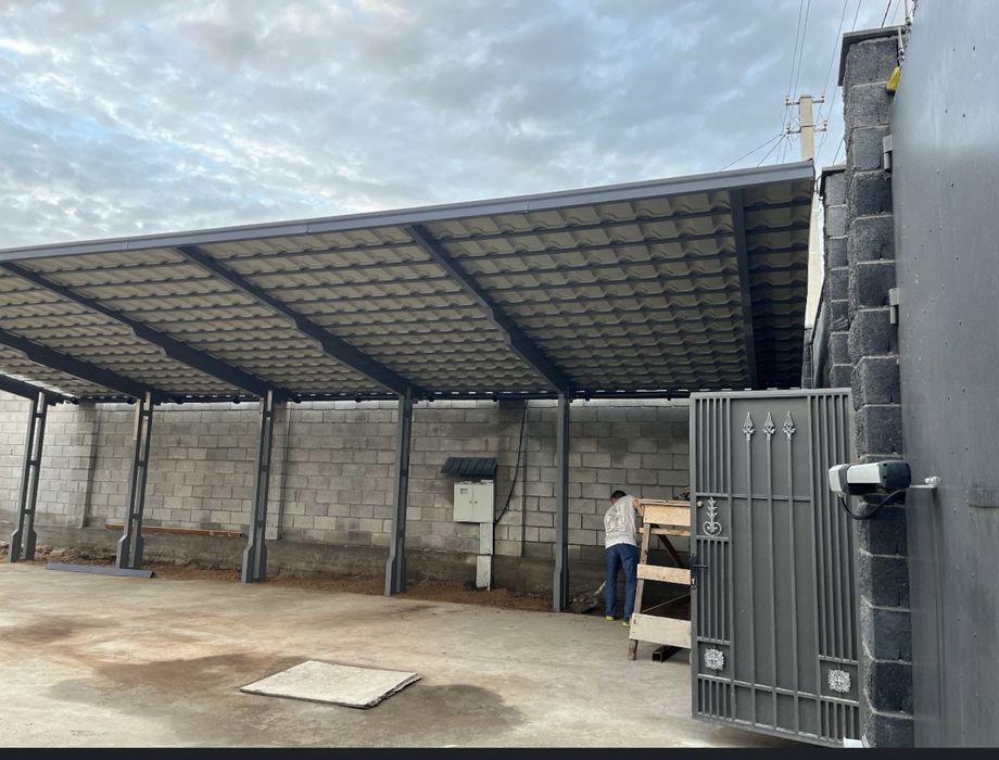 Сварочные работы Навес, Крытый двор