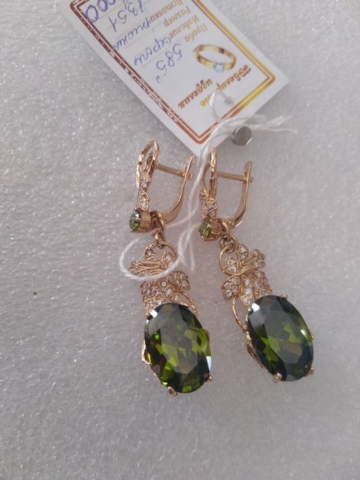 Серьги - трансформеры, золото 585*.