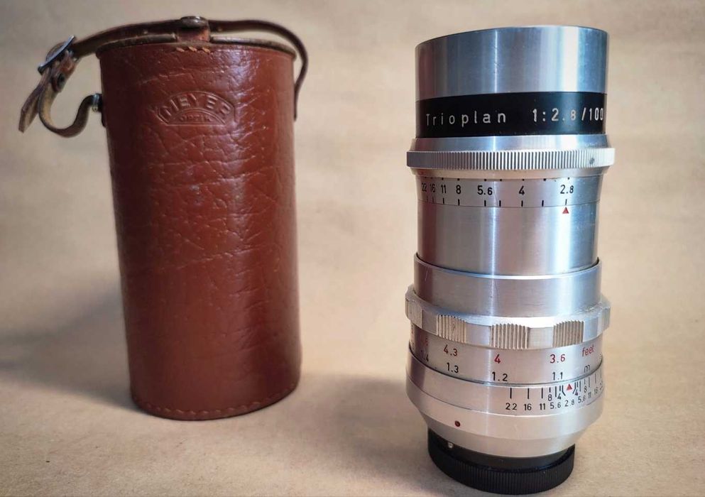 Meyer-Optik Görlitz Trioplan 100mm vintage lens