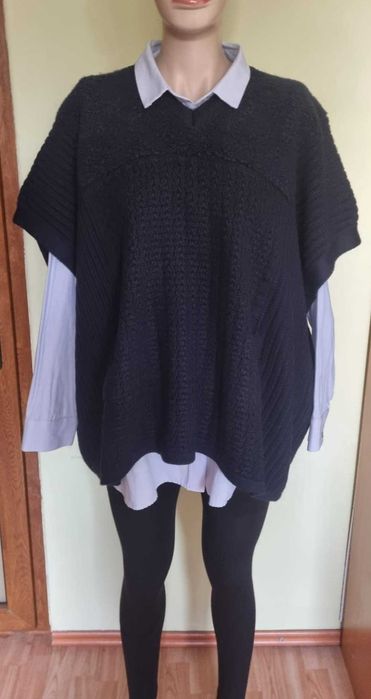 Pulover fara maneci Weekend Max Mara, 100% lana virgina, S/M