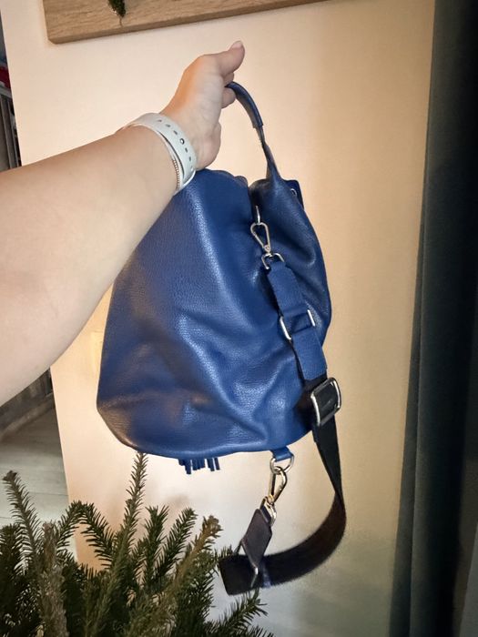 Geanta/Rucsac de piele Musette