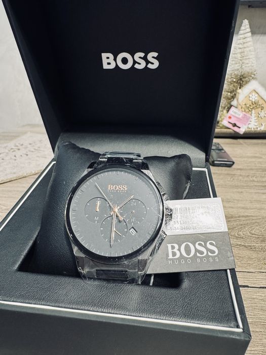 Мъжки часовник Hugo Boss 1513814, Кварцов, 44мм, 3ATM