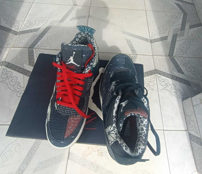 Air Jordan 4 retro se blue ocean