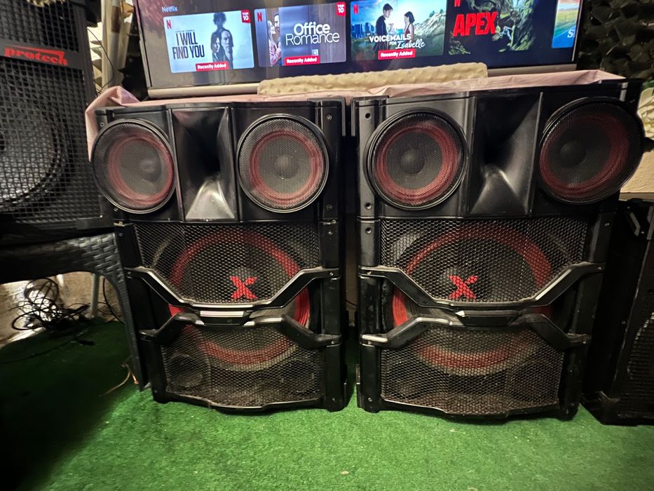 Тонколони 12 инча и Lg x boom 9740