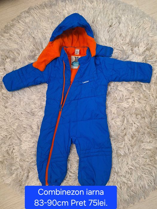 Combinezon Wedze impermeabil marimea 83-90cm. Pret 70lei.