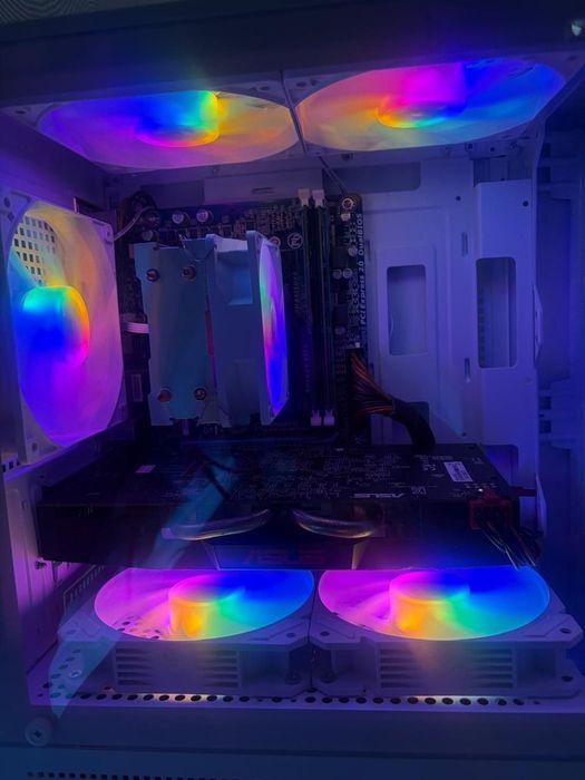 Компьютер комплект белый сетап