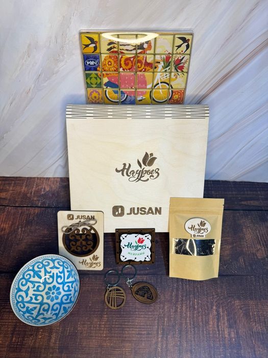 Деревянные коробки с брендированием