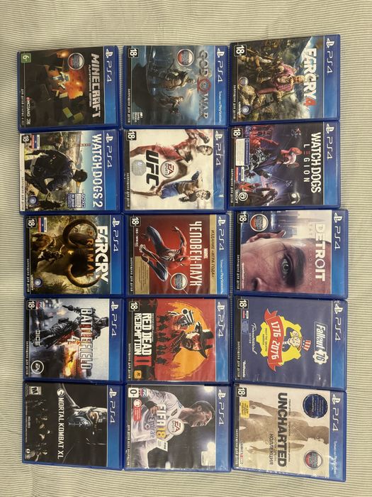 диски игр на ps4