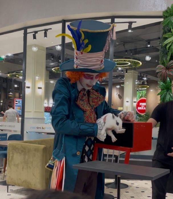 Фокусник «Безумный шляпник» на ваш праздник