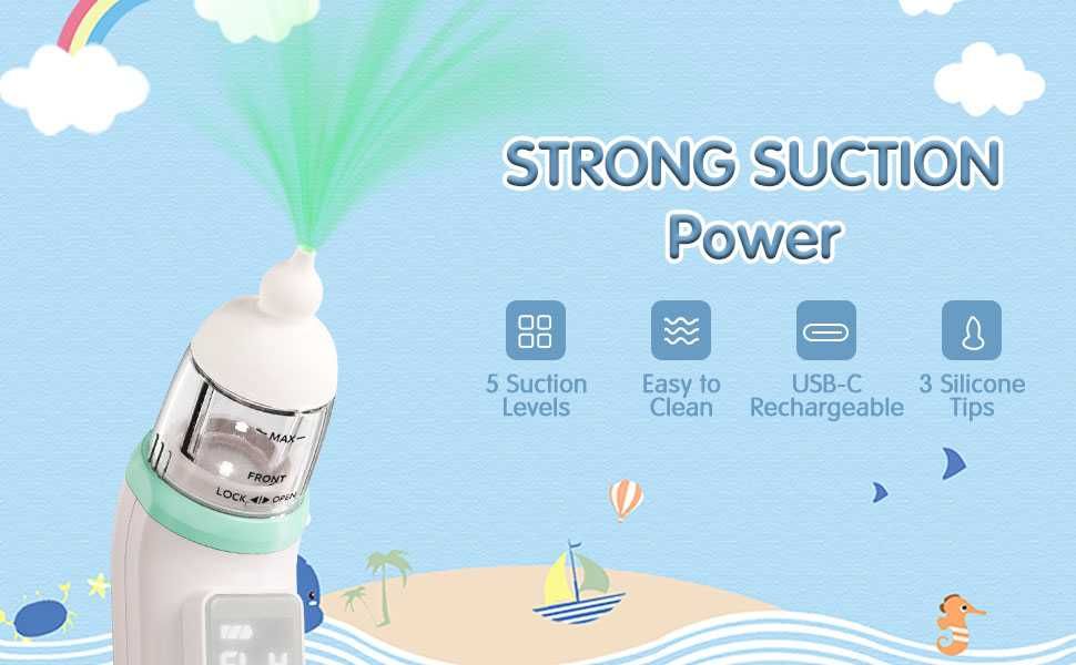 Аспиратор за нос за бебе