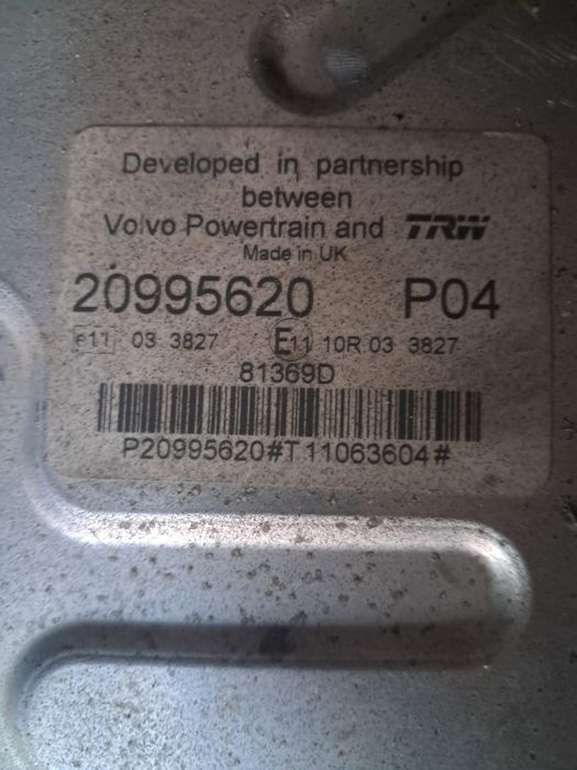 Блок управления двигателем Рено Volvo