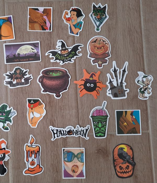 Водоустойчиви стикери- 45 бр.