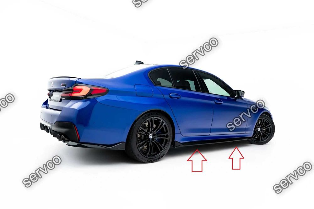 Praguri compatibil cu Bmw M5 F90 / F90 Facelift 2017-2024 v3 - Maxton Design
