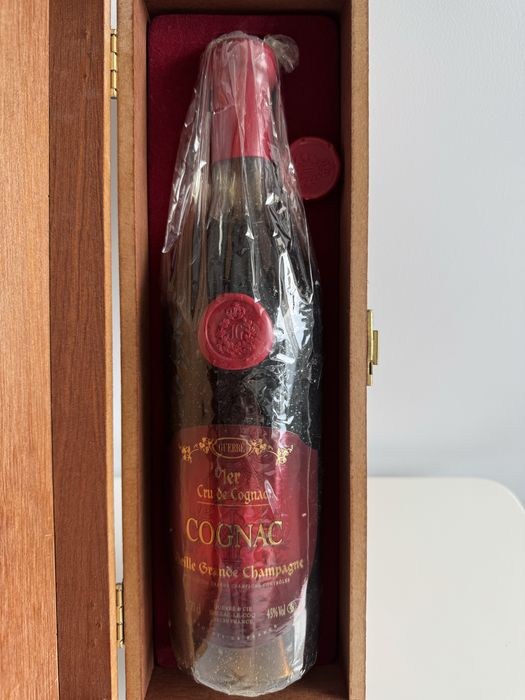 Cognac 1er Cru Guerbe vintage sigiliu intact si cutie