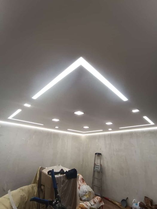 Натяжные потолки!