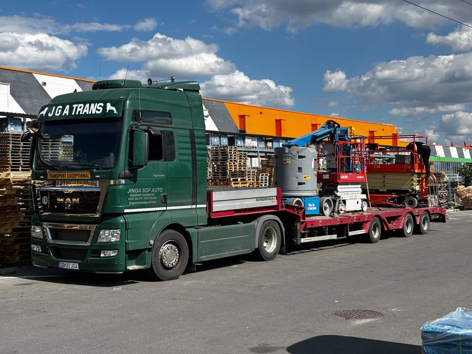 Servicii de Închiriere Manitou și TRANSPORT Trailer