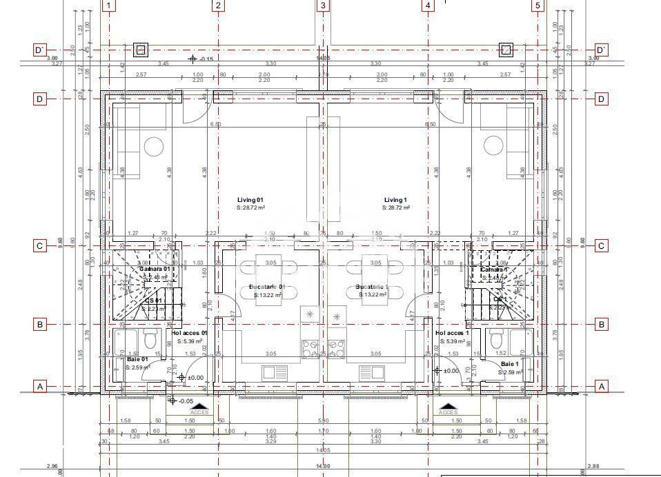 Duplex nou in Sura Mica, 4 camere, 3 bai
