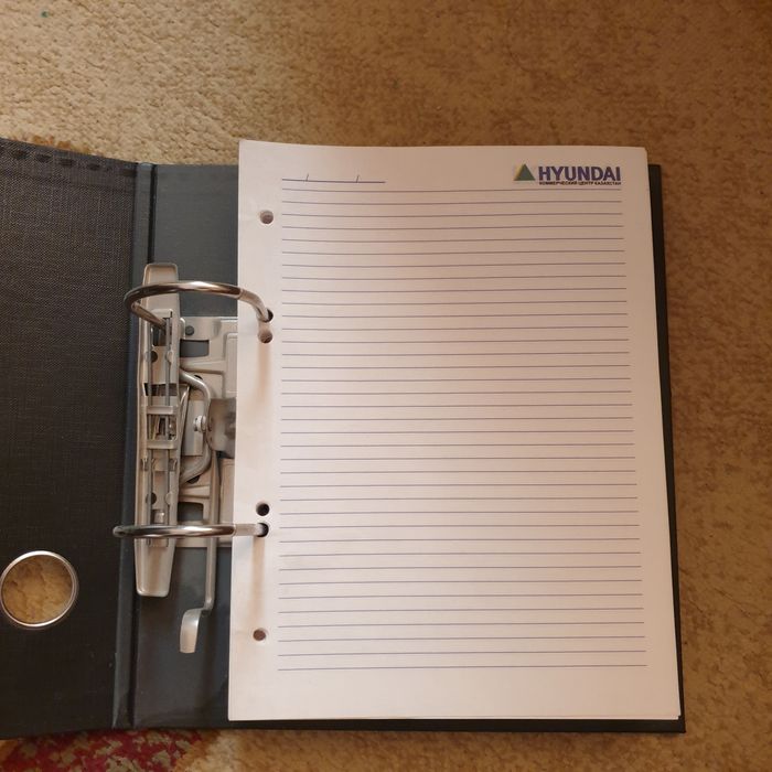 Ежедневник кожаный.