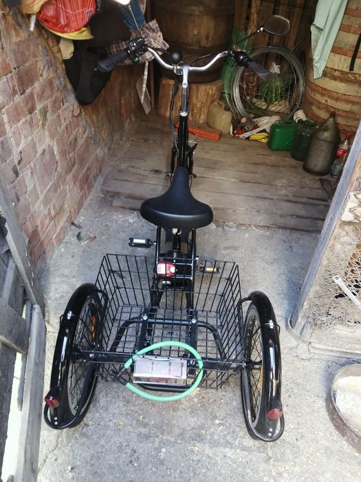 Sau Schimb cu motocicletă/Bicicletă electrică 3 roți ZT-81